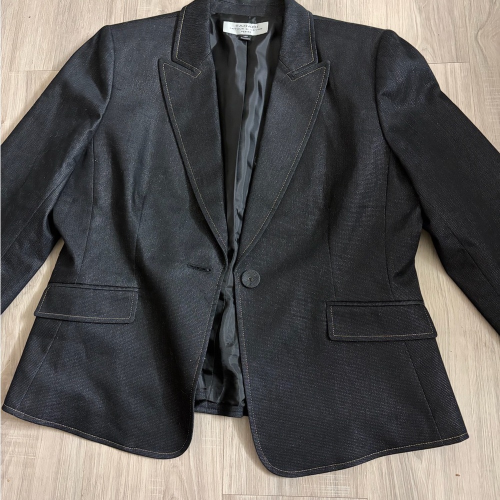 Tahari Black Blazer